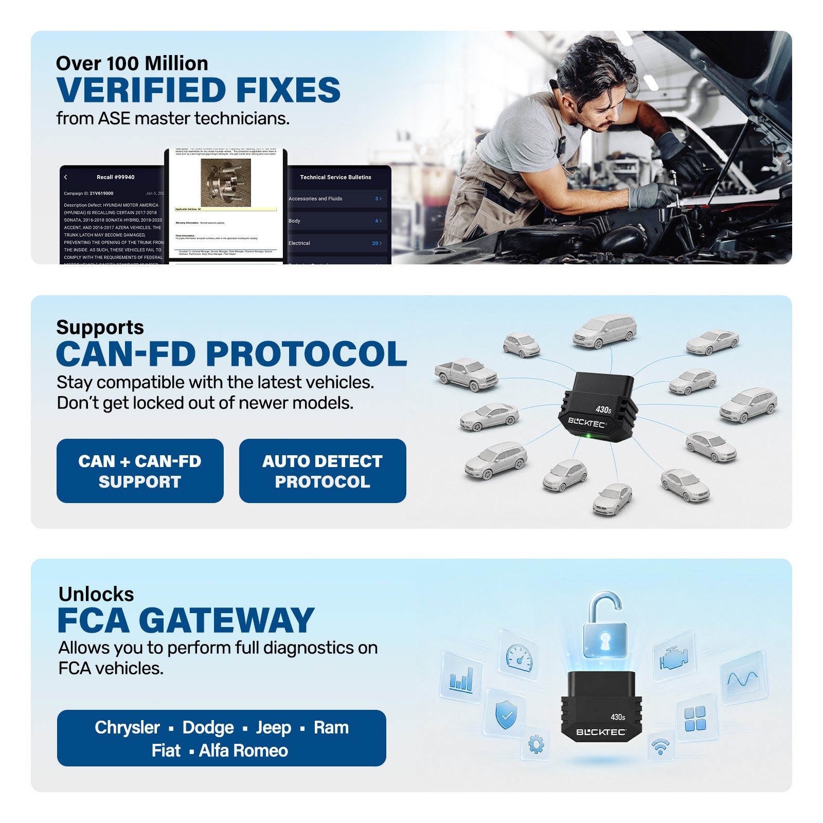 430S - Advanced Bluetooth Scanner