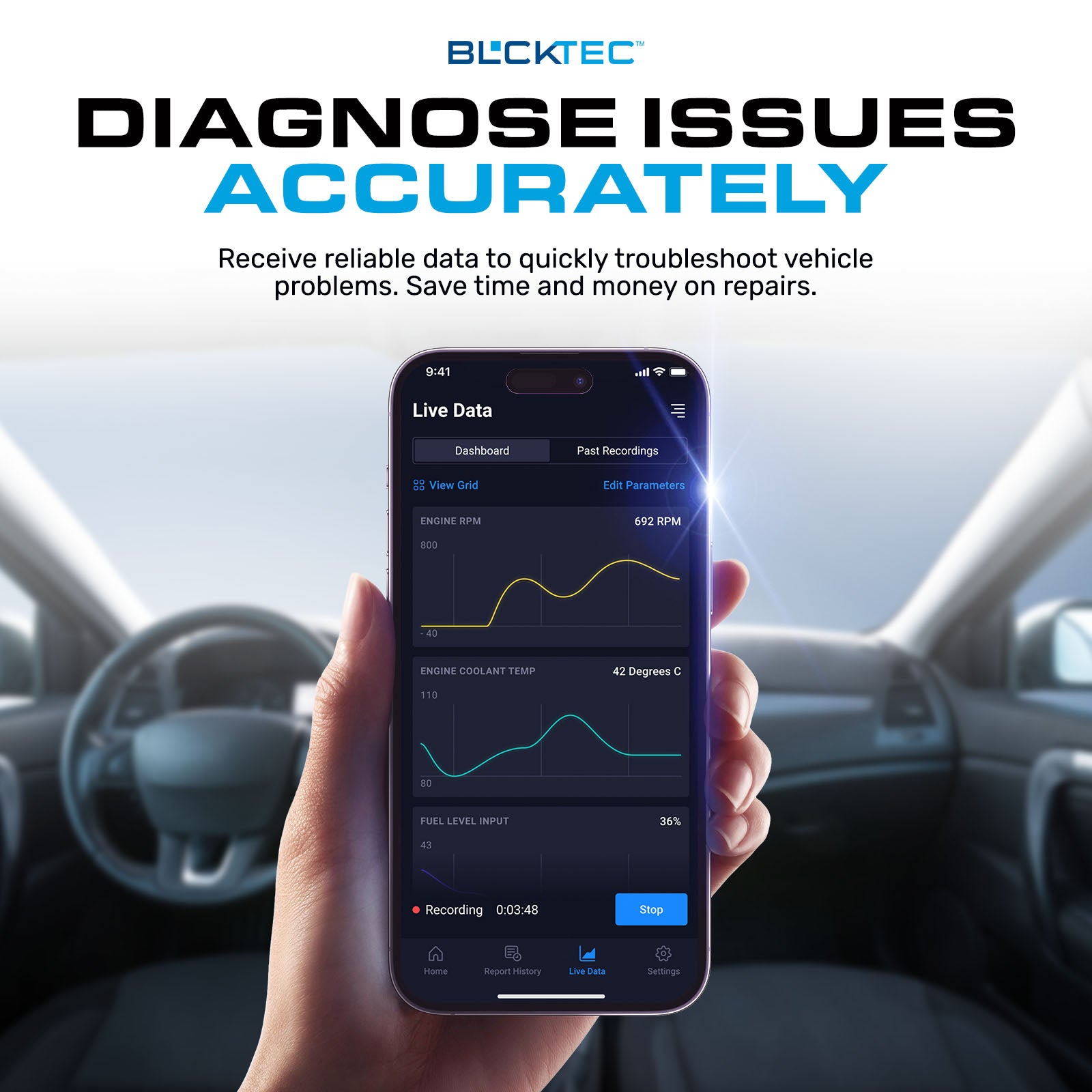 Blcktec 420 OBD2 Scanner Review (Vehicle Code Reader & Diagnostic Tool,  App, Bluetooth) 